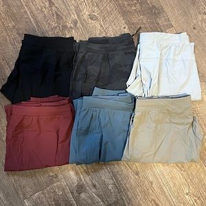 Lot of 6 Lululemon Surge Joggers Size Large